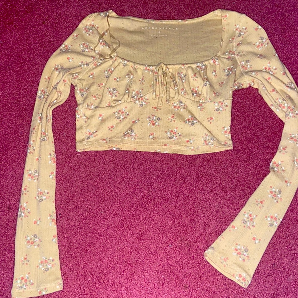 Aeropostale Cropped Long Sleeve